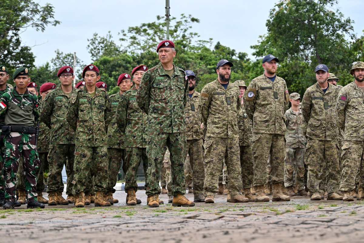 🇯🇵🇺🇸🇮🇩#陸上自衛隊 は、8月24日～9月4日の間、インドネシア