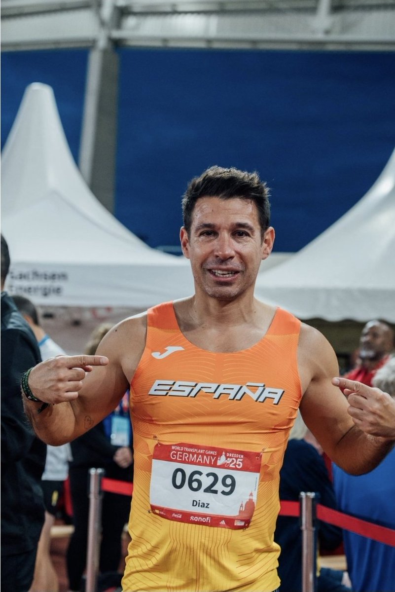 𝗟𝗨𝗖𝗜𝗔𝗡𝗢 𝗗Í𝗔𝗭 𝗥𝗢𝗠𝗘𝗥𝗢:' 𝗧𝗥𝗔𝗦𝗣𝗟𝗔𝗡𝗧𝗘 𝗠Á𝗦 𝗗𝗘𝗣𝗢𝗥𝗧𝗘 𝗘𝗦 𝗜𝗚𝗨𝗔𝗟 𝗔 𝗩𝗜𝗗𝗔"

El atleta jiennense Luciano Díaz, trasplantado de riñón, brilla en los Juegos Mundiales para Trasplantados en Dresde. A pesar de una lesión, ha logrado 2 platas y 1