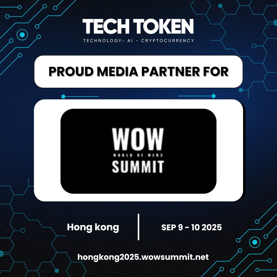 Techtoken_in's tweet image. 🌐TechToken is proud to partner with @WOWsummitWorld   Summit 2025,  the stage where Web3, AI, FinTech &amp;amp; digital transformation collide.

👥 7,000+ attendees
🎤 150+ speakers
💼 100+ investors
🌏 30+ countries
📍 Hong Kong, 2025

hongkong2025.wowsummit.net

#WOWSummit #TechToken…