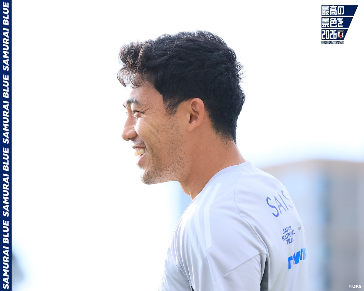 🔹𝗦𝗔𝗠𝗨𝗥𝗔𝗜 𝗕𝗟𝗨𝗘🔹

𝑺𝒎𝒊𝒍𝒆😊

#最高の景色を #SAMURAIBLUE