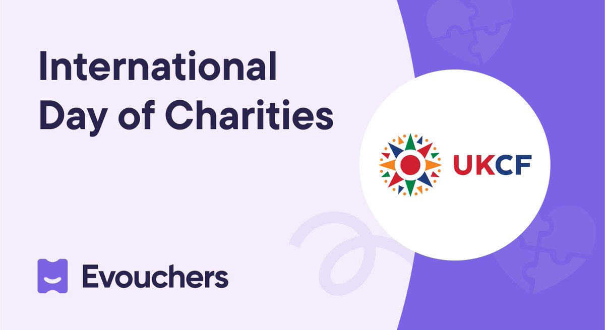 On this #InternationalDayOfCharities, we’re celebrating the local heroes making a difference every day.

Proud to collaborate with @UKCF to help deliver targeted support where it's needed most. 💜

#Evouchers #UKCF #CommunitySupport #CharityMatters