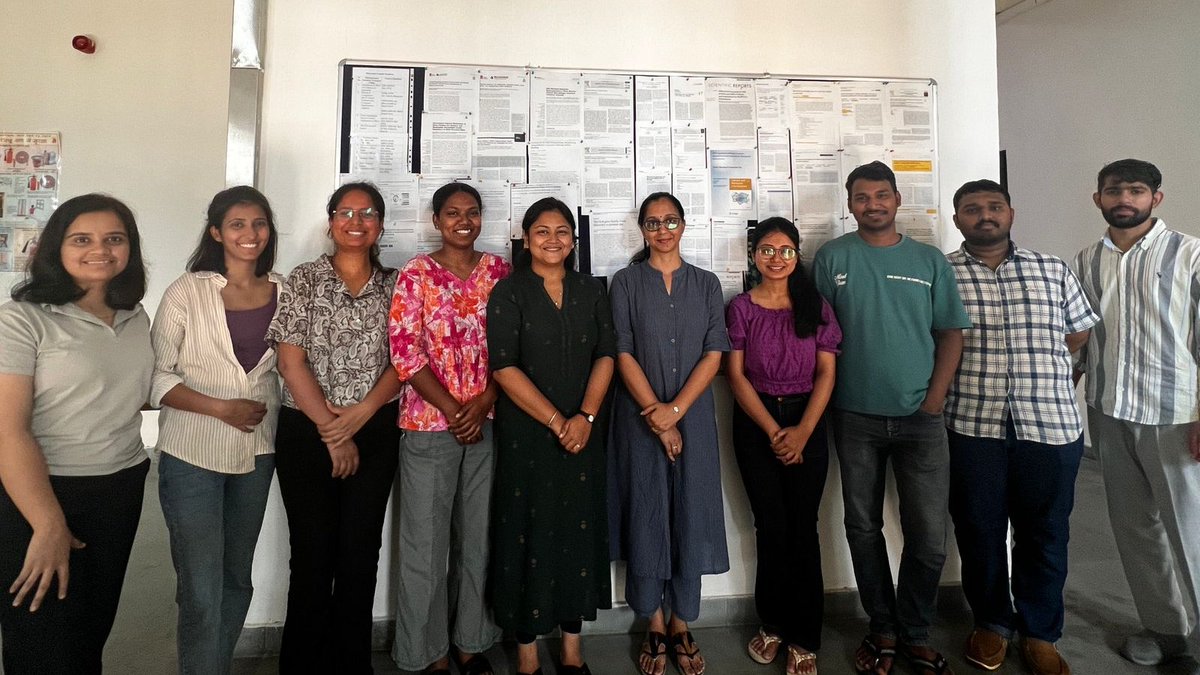 Teaching since 2012 &amp; still figuring it out! Thanks to all my BTech/MTech/ PhD students &amp; research interns for the endless questions &amp; curveballs! You’ve helped me grow as much as I hope I’ve helped you. Here’s to learning, laughing, &amp; surviving together. Happy Teachers' Day!🍎😄