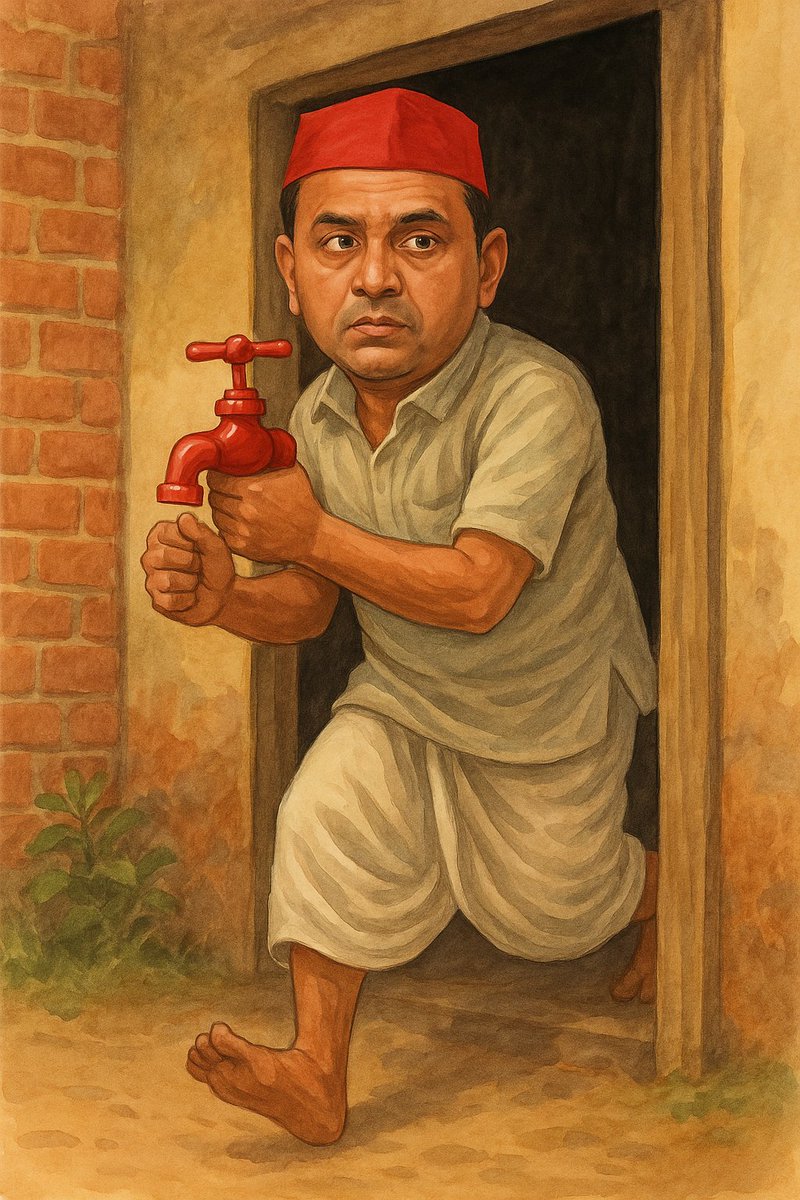 3-4 दिन पहले वर्ल्ड का सबसे कुख्यात टोटी चोर बिहार आया था टोटी चुराओ आंदोलन करने के लिया...
अब रिपोर्ट आ रहा है जिस जिस रास्ते से आंदोलनकारी  गुजरा... सबके घर का टोटी गायब है।