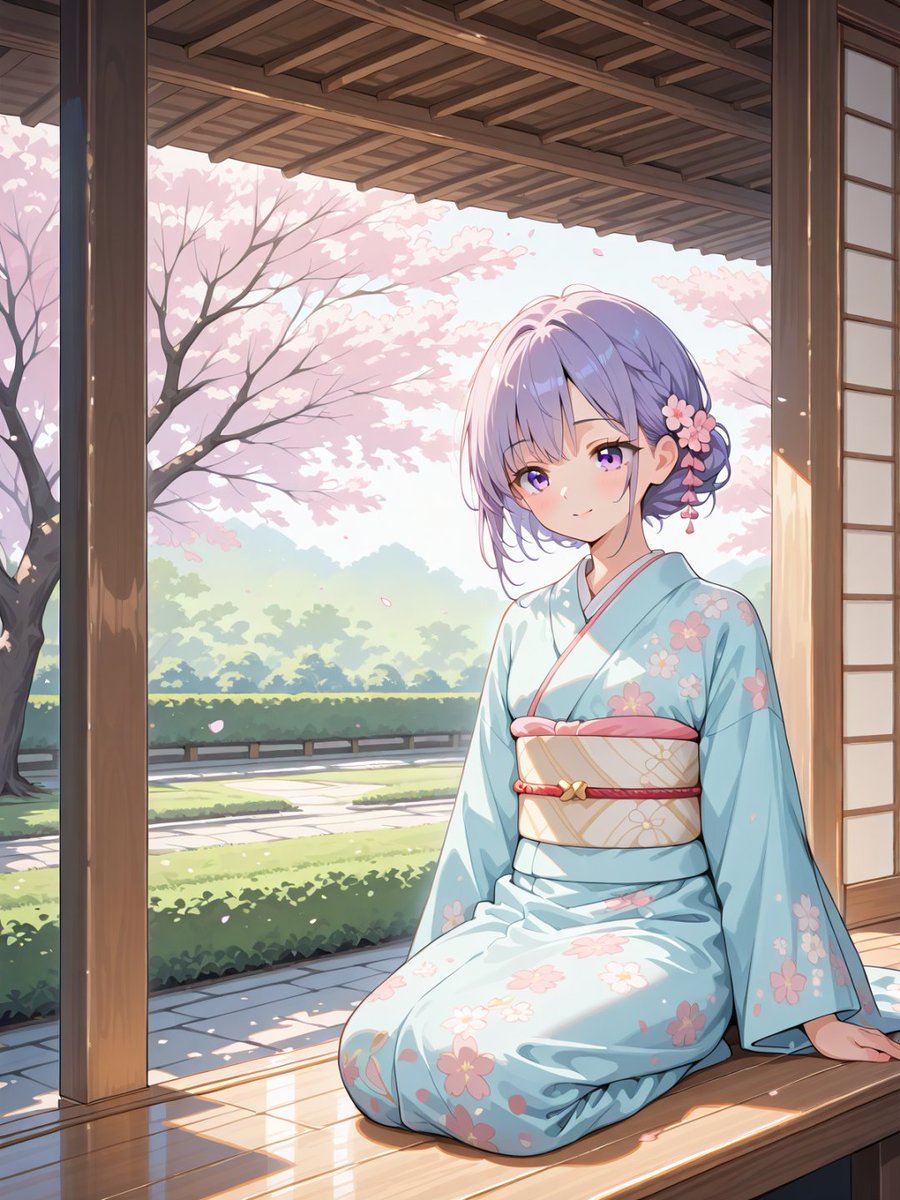 MaccsfPace's tweet photo. 和服の優雅なシルエットや繊細な柄、アニメの鮮やかな世界観と心を揺さぶるストーリー…それらが織りなす美しさは、まるで心にそっと花が咲くような感動を与えてくれます。✨🎈

#和服
#優雅な女性
#賢そうな女性は見ていて好かれます https://t.co/WqUyijezUC