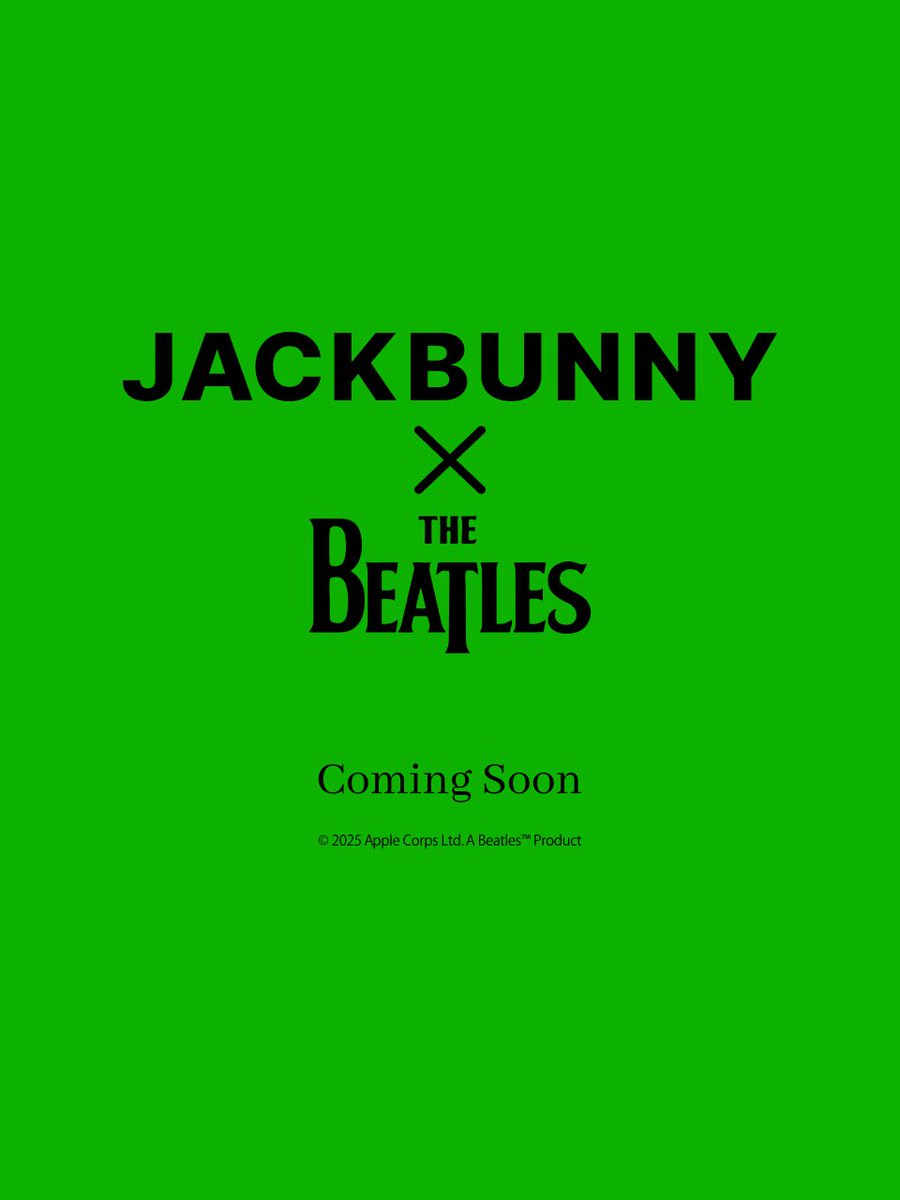 THE BEATLES×JackBunny‼︎
2025.9.12 Release!
これまでもこれからもきっと世界一のバンド、「THE BEATLES」とのコラボレーションが実現！
ゴルフブランドならではのこれまでに見たことのないコラボレーションアイテムが登場⛳️
9/12公開の特設サイトをチェック😊
jack-bunny.net