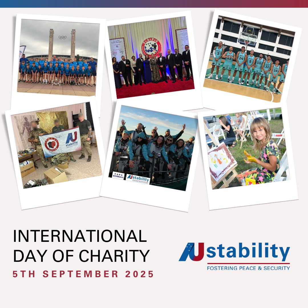 austability's tweet image. Today on International Day of Charity, we honor the impact of giving back 🌍

At Austability, charity is a key part to our mission to foster peace and security. We proudly support those making a difference. 💙

#Austability #FosteringPeaceandSecurity #InternationalDayofCharity