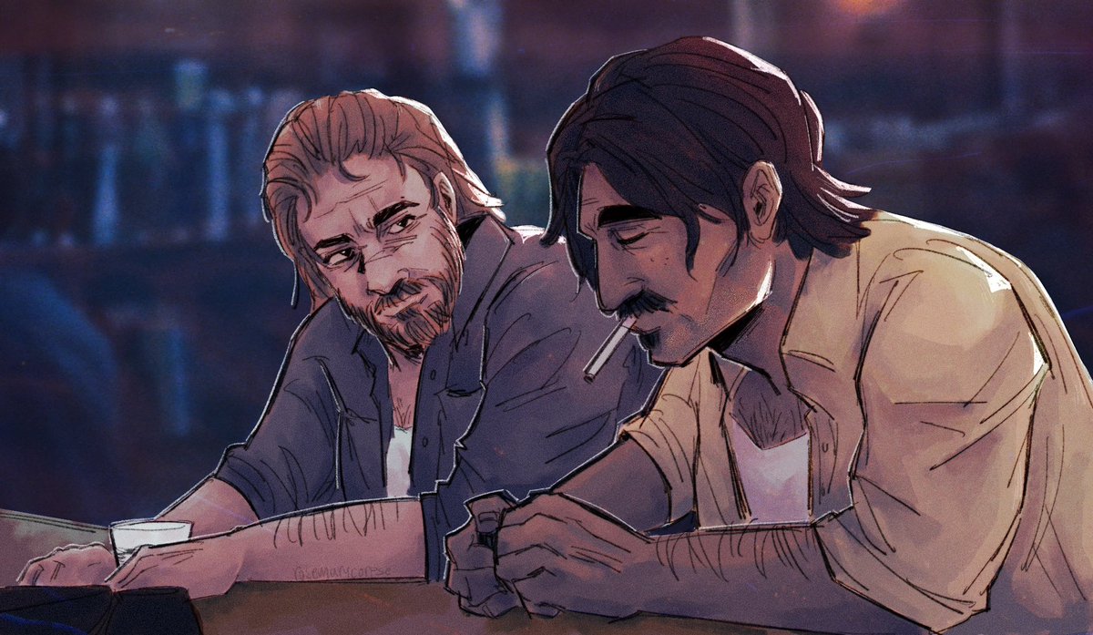 rosemarycorpse's tweet photo. [ oc ] true detective redraw https://t.co/7qYJFCekVI
