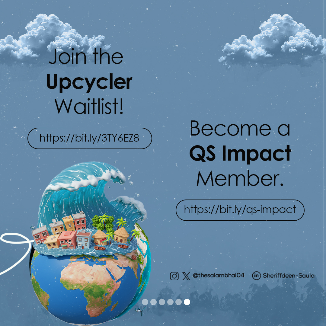 thesalambhai04's tweet photo. ✊ A call to change
📢 Share this message so others are aware.
🌱 Take one small step today to reduce your impact on the planet.
🗣️ Speak up, and stand as part of the solution.
#impact
#GlobalDayofAction
#ClimateAction
#climateeducation
#30daytransformation
#qsimpact https://t.co/XlShe56pOZ