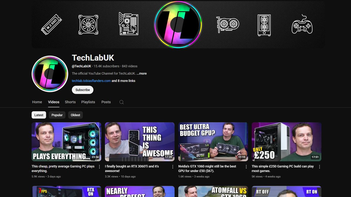 TechLab_UK's tweet image. Don&apos;t forget to subscribe to our YouTube Channel!

Subscribe here: youtube.com/c/TechLabUK?su…