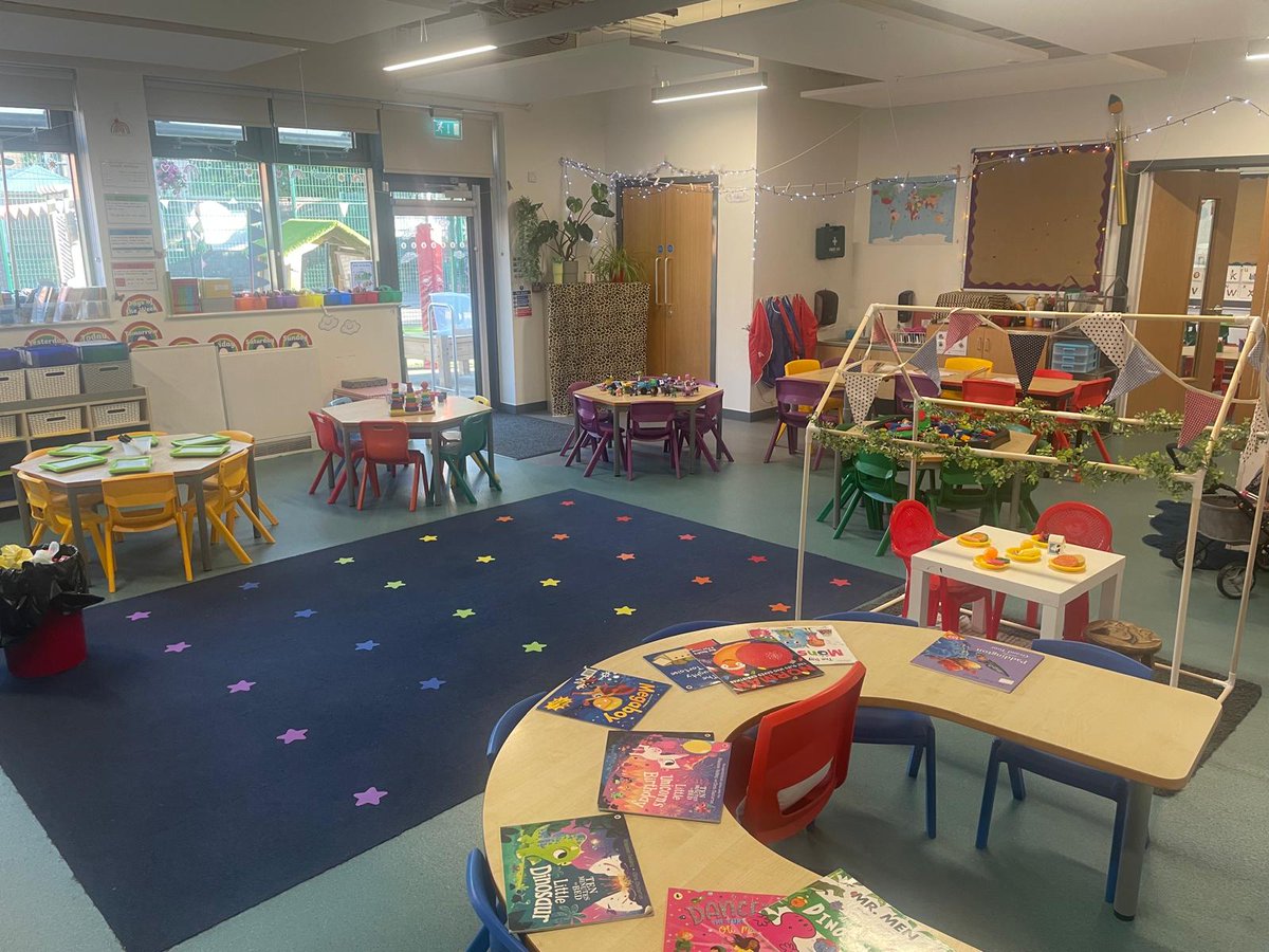 We are ready and excited for our stay and play at Heathfield! #reception #newbeginnings #team