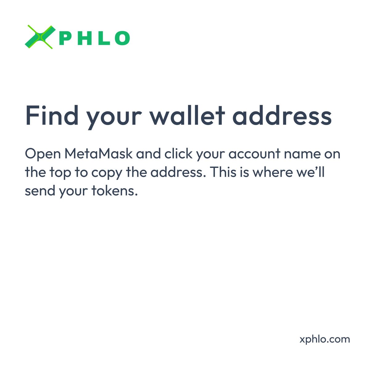 xPhlo2025's tweet photo. Ready to receive $XPHLO? Provide your wallet address through the official submission link. This is where we send your tokens.
https://t.co/Bdp2GulL6n
#XPHLO #TokenClaim #Web3 #InvestorUpdate #BlockchainCommunity https://t.co/LG74aUGTNj