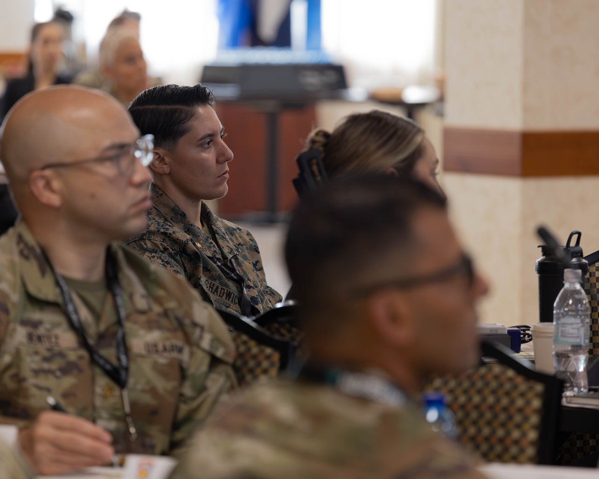 SETAF_Africa's tweet image. This week @SETAF_Africa hosted the biannual Theater Security Cooperation Workshop, bringing together security cooperation practitioners, government officials &amp;amp; industry to look at emerging technologies in #securitycooperation.

📸: @USArmy Pfc. Destiny Baker &amp;amp; Spc. James Robinson