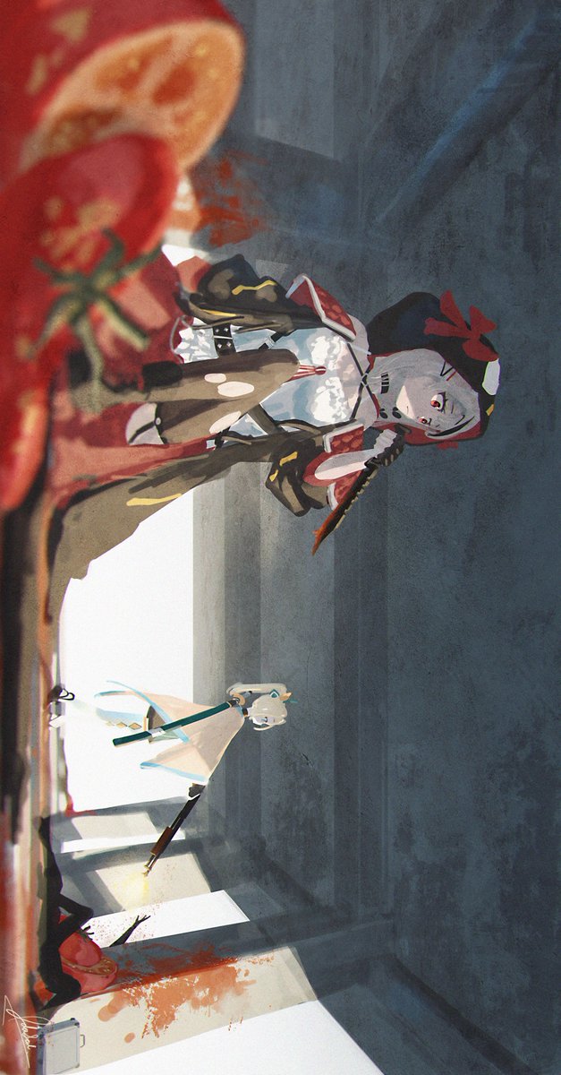 作戦行動
#さかまた飼育日記　#いろはにも絵を