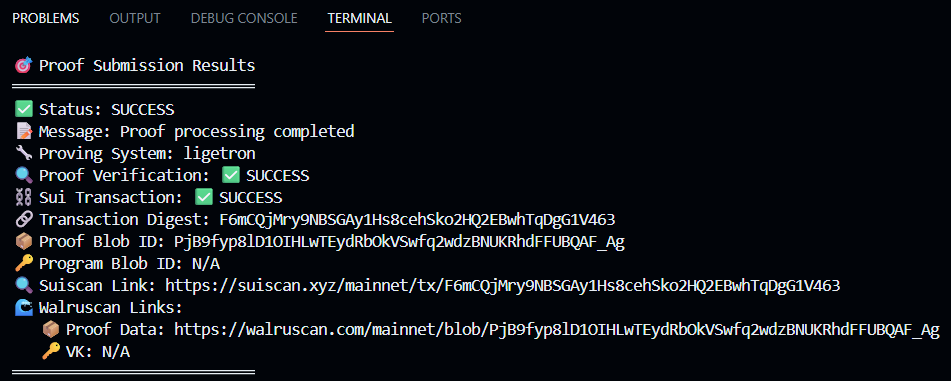 Naresh26629292's tweet photo. Another day , another submission on @SoundnessLabs testnet !

   #soundness #SUI #walrus https://t.co/JC71lgnxYm