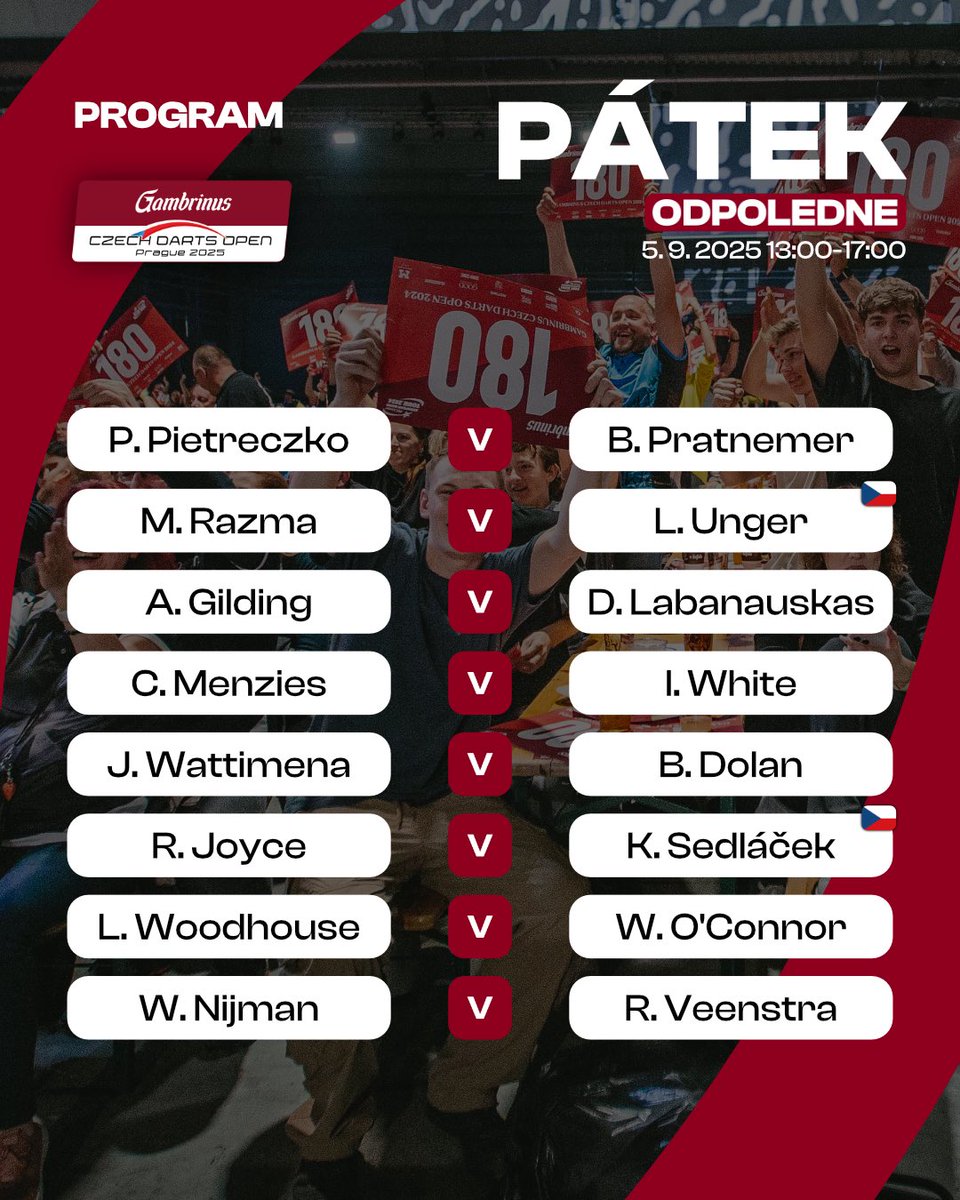 Czech Darts Open tweet media