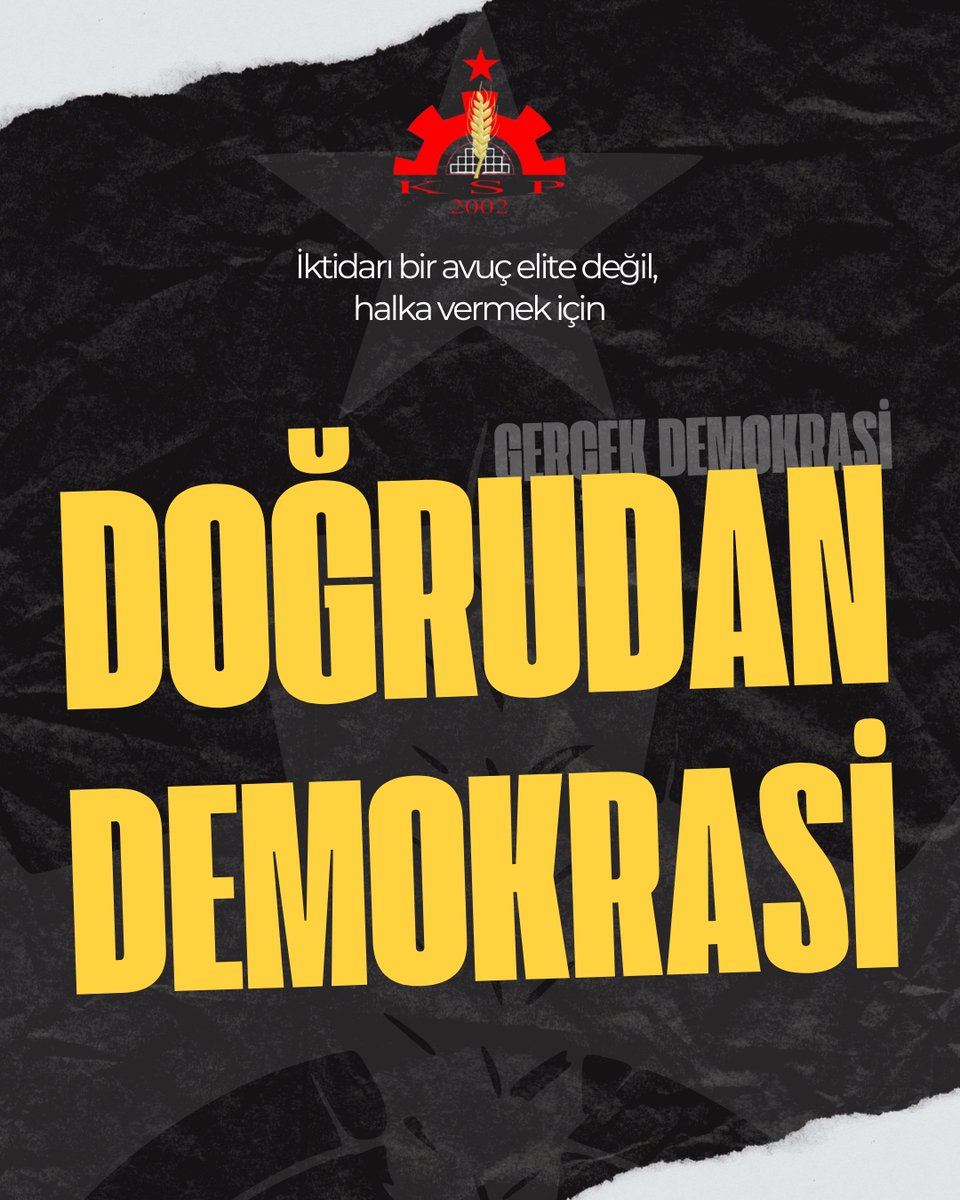 Biz, halkın kendi kendini yönetmesini istiyoruz. Temsilcilerin değil, asillerin, yani halkın kendisinin iktidarını! İktidarı bir avuç elite değil, halka vermek için geliyoruz!

#HalkınDemokrasisi #DoğrudanDemokrasi #OsmanZorba #KıbrısSosyalistPartisi #Halkınİktidarı #KararSeçimi