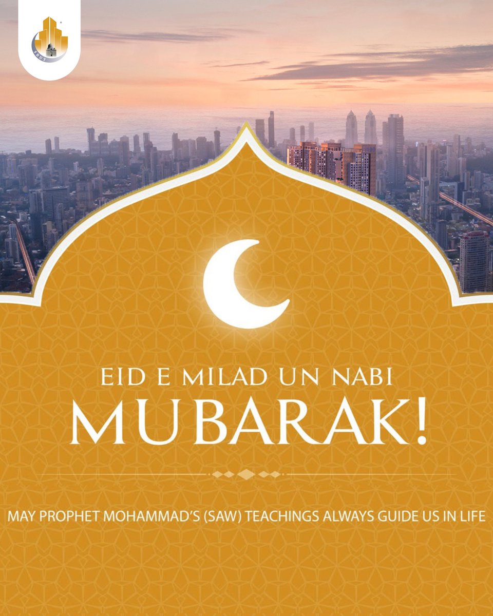On this blessed occasion of Milad-un-Nabi, we reflect upon the timeless teachings of compassion, unity, and service to humanity. May the Prophet’s message continue to guide us towards peace, kindness, and progress.

Eid e Milad un Nabi Mubarak to all!
#eidmiladunnabi2025