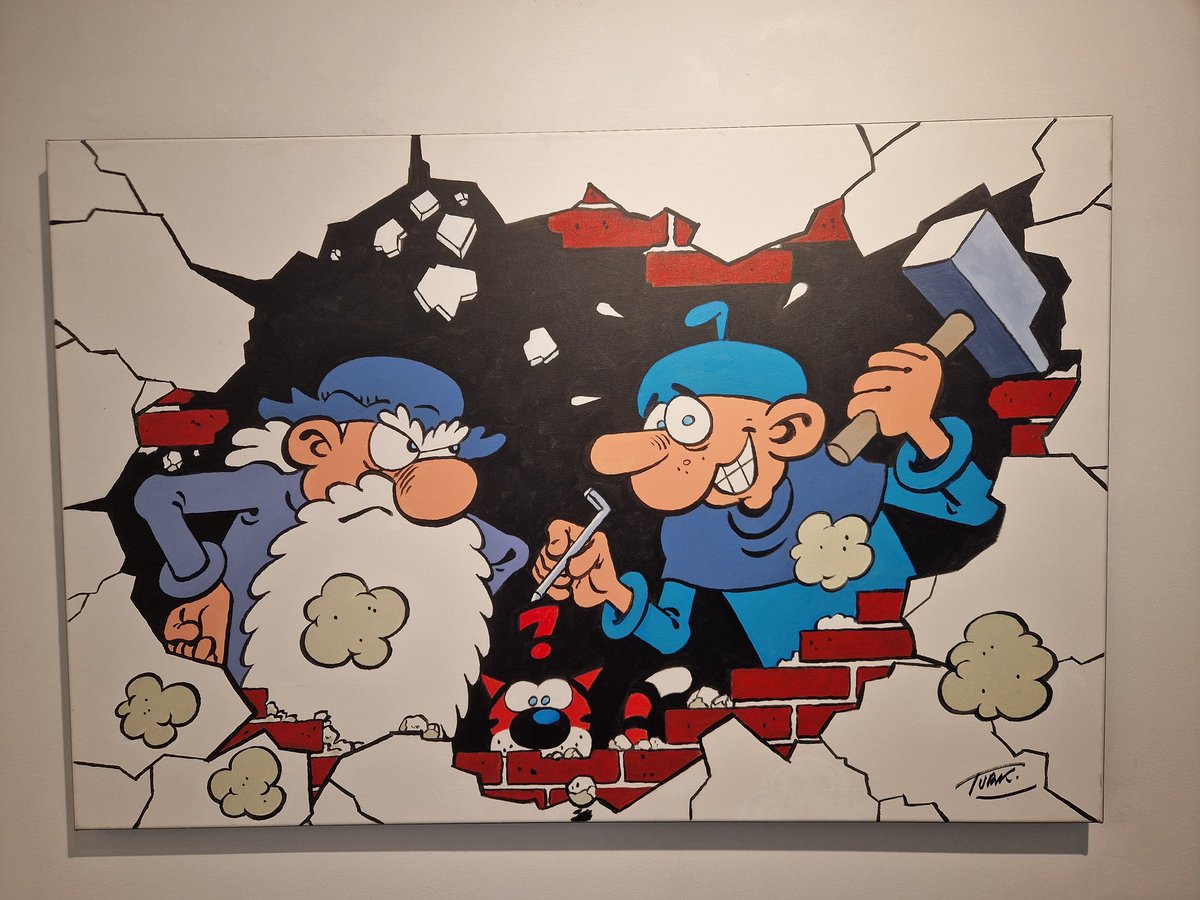 La série "Léonard" fête ses 50 ans par un nouvel album @lelombard et une exposition à la galerie <a href="/HubertyBreyne/">hubertybreynegallery</a> des planches originales du dessinateur Turk. Celui-ci était revenu sur la genèse de "Léonard", créée avec De Groot, dans le <a href="/SchnockRevue/">Alister</a> 54 couverture Sheila.