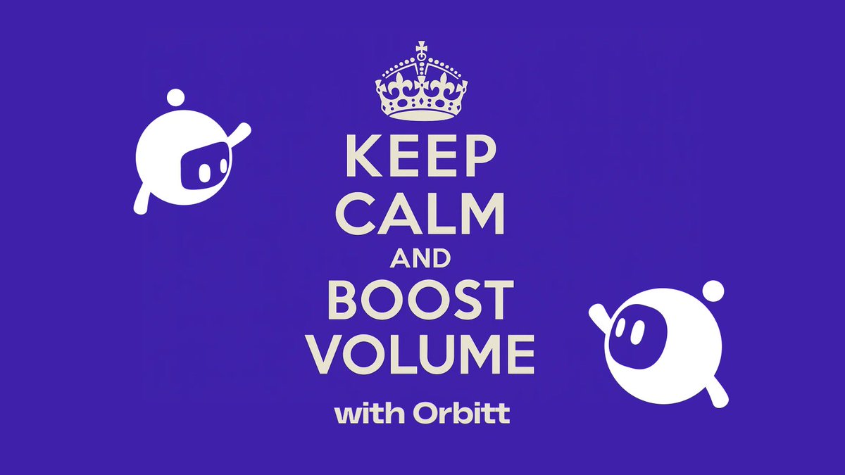 Orbitt Volume Booster tweet media