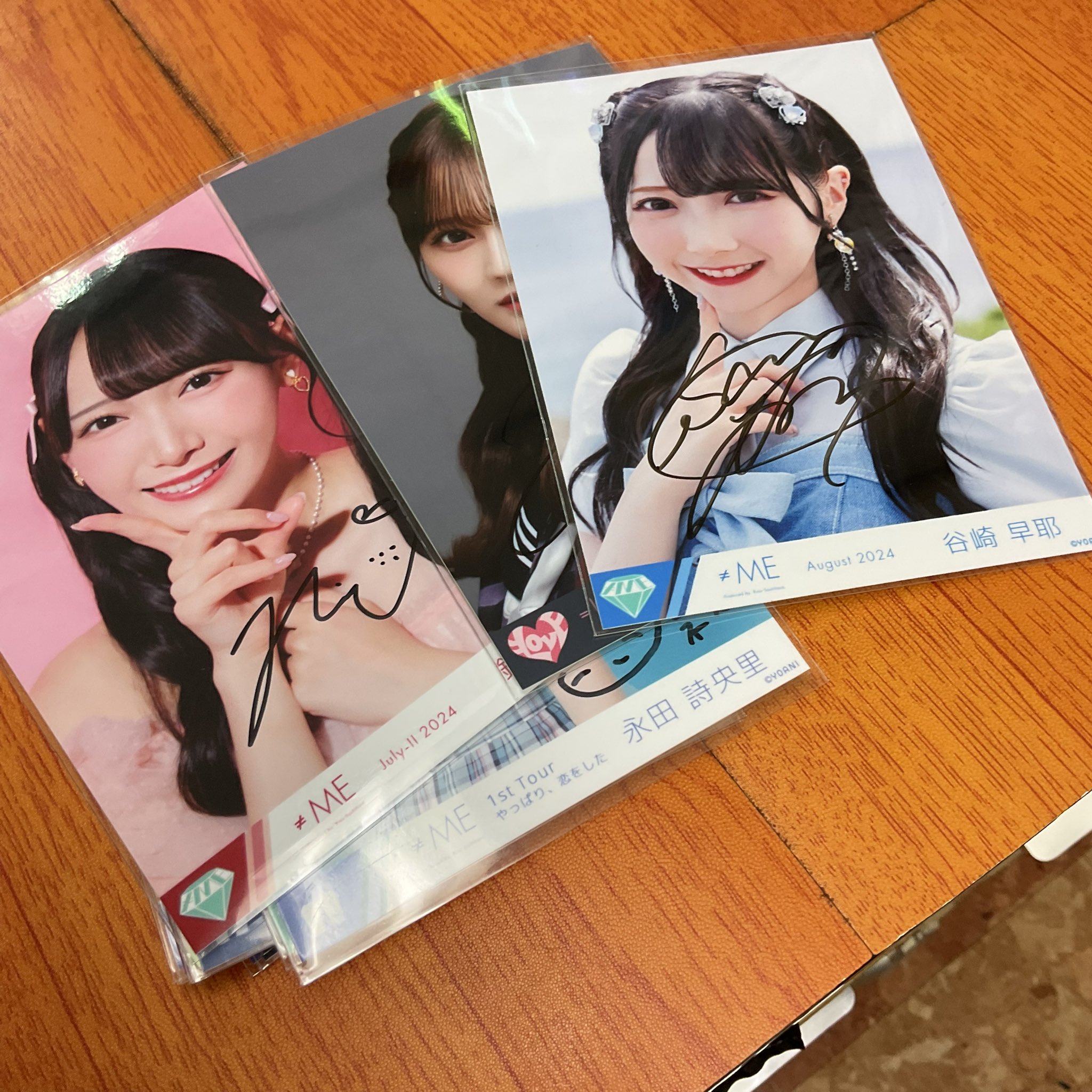 【直筆サイン】 ニアジョイ 市原愛弓 生写真 ヨリ 今、恋をしている 直筆サイン】 ニアジョイ 市原愛弓 生写真 ヨリ 今、恋をしている