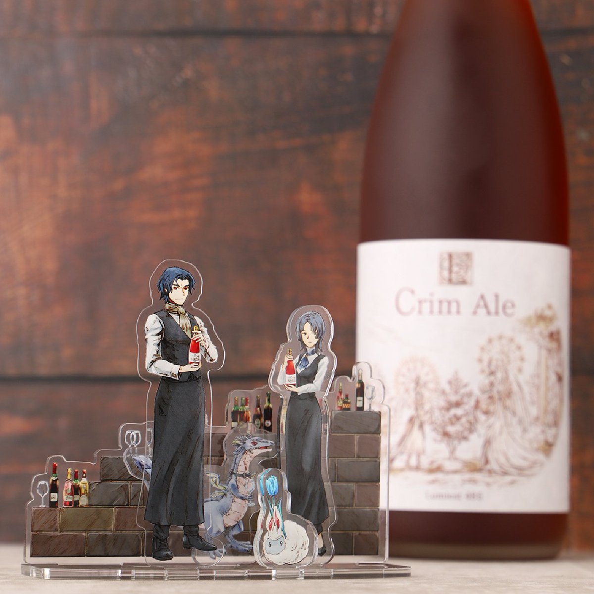 それはエリン生誕祭を祝してつくられた。
それは酒に分類される。

『 Crim Ale (クリムエール) 』
➤kurand.jp/products/elin?…

ノースティリスで愛されるお酒「Crim Ale」を再現して販売します。イラストも完全描き下ろし。購入特典として【アクリルジオラマ】も付きます。