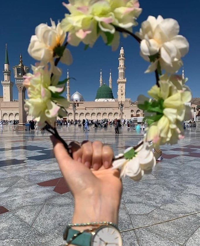 Zahratweets12's tweet image. Tajdar e Haram💚🥀