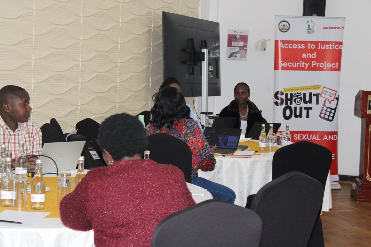 ayt_org's tweet photo. Africa Youth Trust is honored to join @NairobiCityGov, @ActionAid_Kenya among other partners at the Consultative Forum on the Establishment of the Nairobi County GBV Situation Room. https://t.co/mxukpb1qzW
