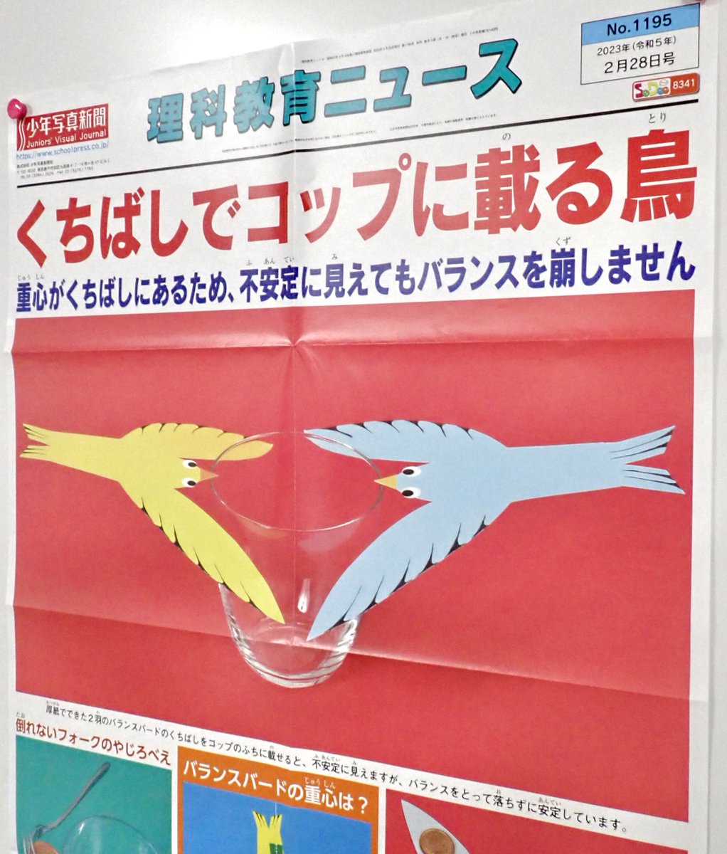 『理科教育ニュース』編集部 tweet media