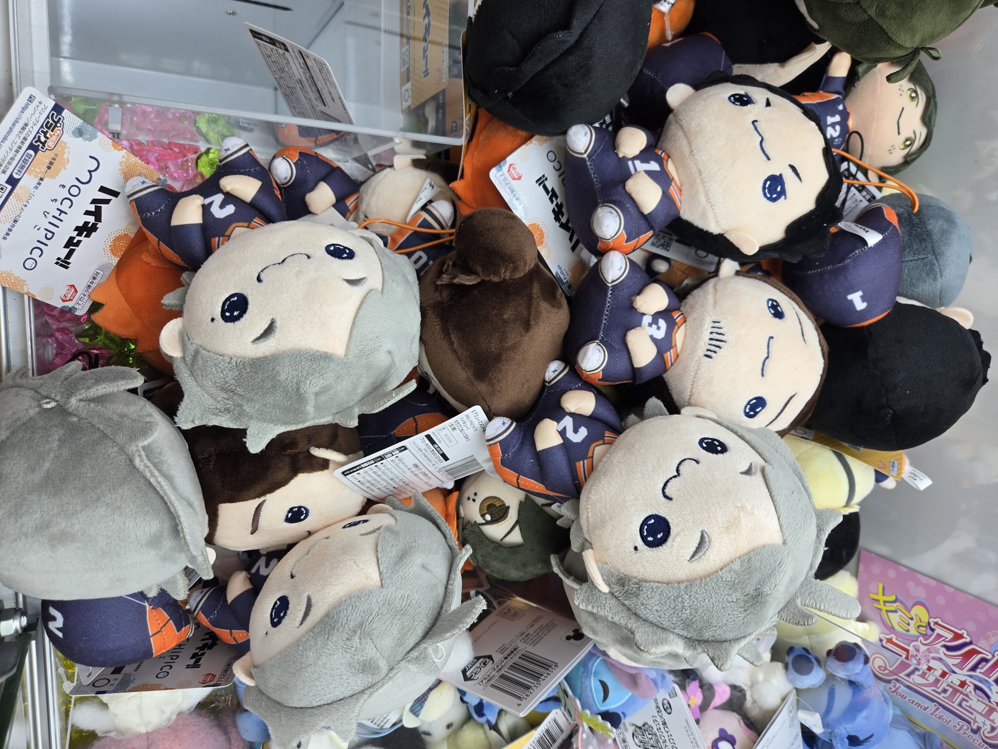 ハイキュー!! もちぴこぬいぐるみ6 全2種セット 及川徹 岩泉一 5個