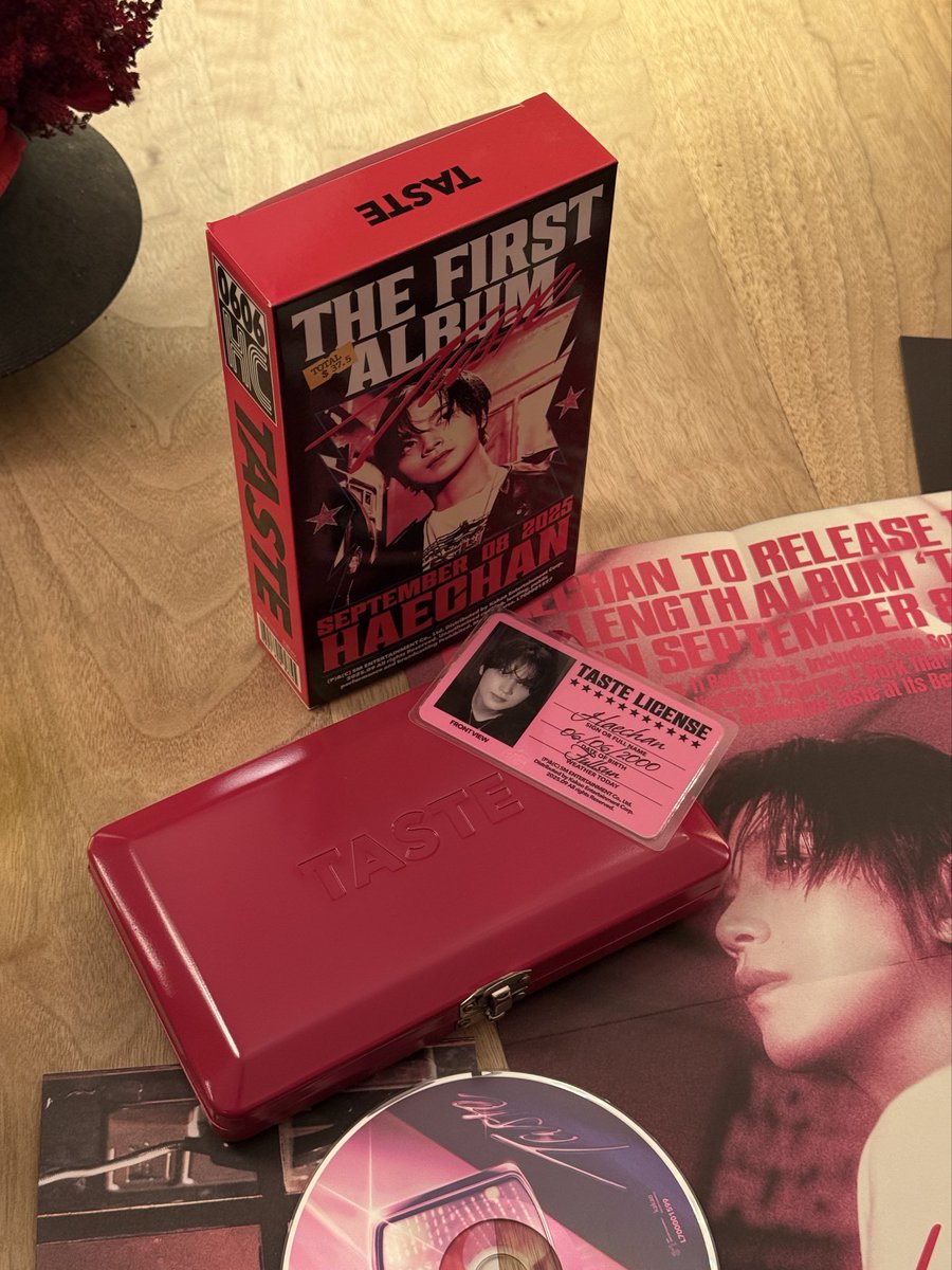 HAECHAN TIN CASE ALBUM!!!