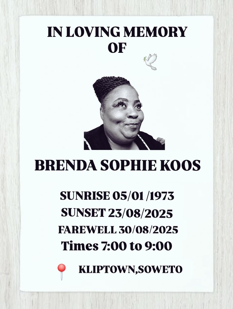 Rest in Power 🤍🕊 Mama