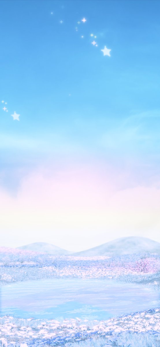 ˗ˏˋ⋆⸜🫧 ℕ𝔼𝕎 𝕊𝕋𝕐𝕃𝔼　𝕄𝕚𝕣𝕚𝕒 🫧⸝⋆ˎˊ˗
　　　　 背景素材配布
·.⟡ ⎯⎯⎯⎯⎯⎯⎯⎯⎯⎯⎯⎯ ⟡.·

IRIAMの配信背景としても実装された
背景素材をプレゼントするよ🩵💜

空やお花畑が彩る、
パステルカラーがお気に入りなんだ💭

#ミリア新衣装 #IRIAM