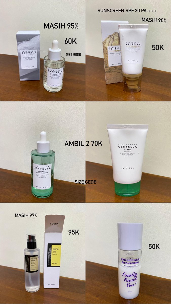 y0waaa's tweet photo. @unicelounge isinya masih banyak semua karena kurang cocok di aku https://t.co/DOUfkeEM70