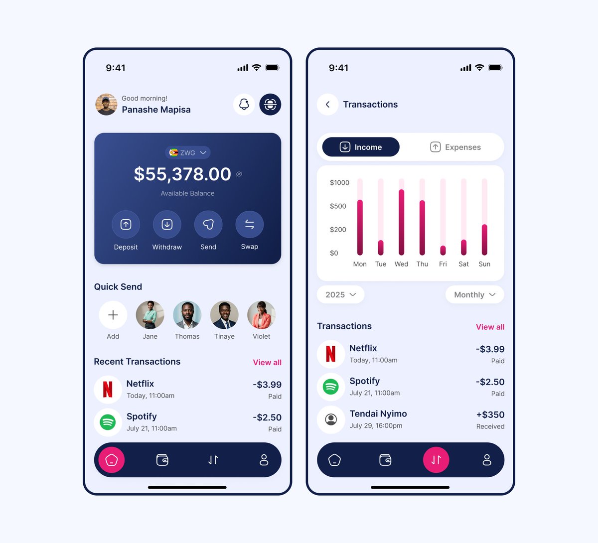 Working on some fintech mobile app screens, did i cook?🤔