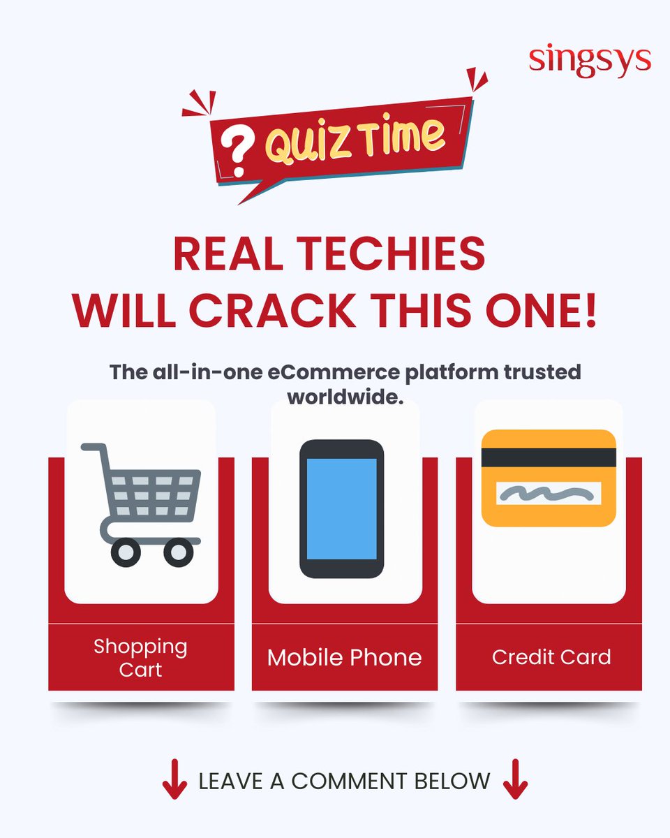 singsyspteltd's tweet image. 🛒📱💳 Can you crack this emoji puzzle?
Hint: It helps millions of businesses sell online with ease!
Drop your guess 👇
#EmojiQuiz #TechFun #ecommerce2025