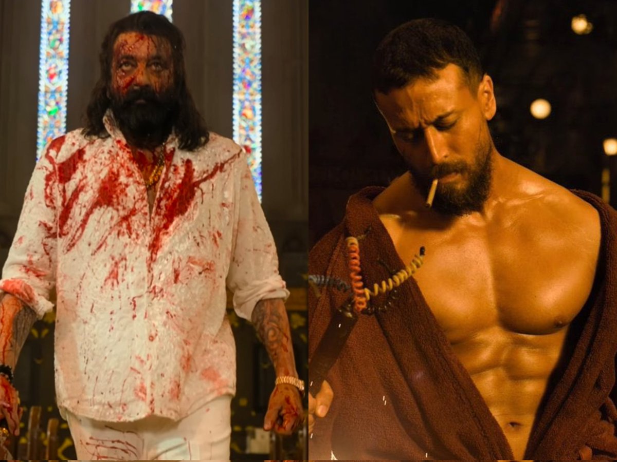SAMTHEBESTEST_'s tweet photo. TIGER vs BABA is PEAK THEATRICAL EXPERIENCE 🔥🚫

TIGER SHROFF IS BACK! The interval block of #Baaghi4 has such COLD and INTENSE vibes for an action sequence. Masses gonna love that #TigerShroff 

SANJU BABA ROCKS with DEADLY character of CRAZY Aashiq. #SanjayDutt

The final fight sequence reminds of #JohnWick 😧 Peak Cinema 🎥