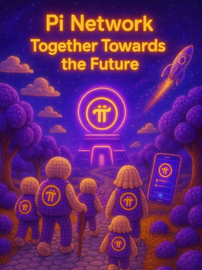 🚀✨ $Pi Network: Together Towards the Future! ✨🚀

🌌 The journey has just begun — a path built by pioneers, powered by innovation, and united by vision! 🌍
🔮 Building a decentralized future, one step at a time!

💜🔗 Join the movement.
📲 Secure your Pi today.

#PiNetwork