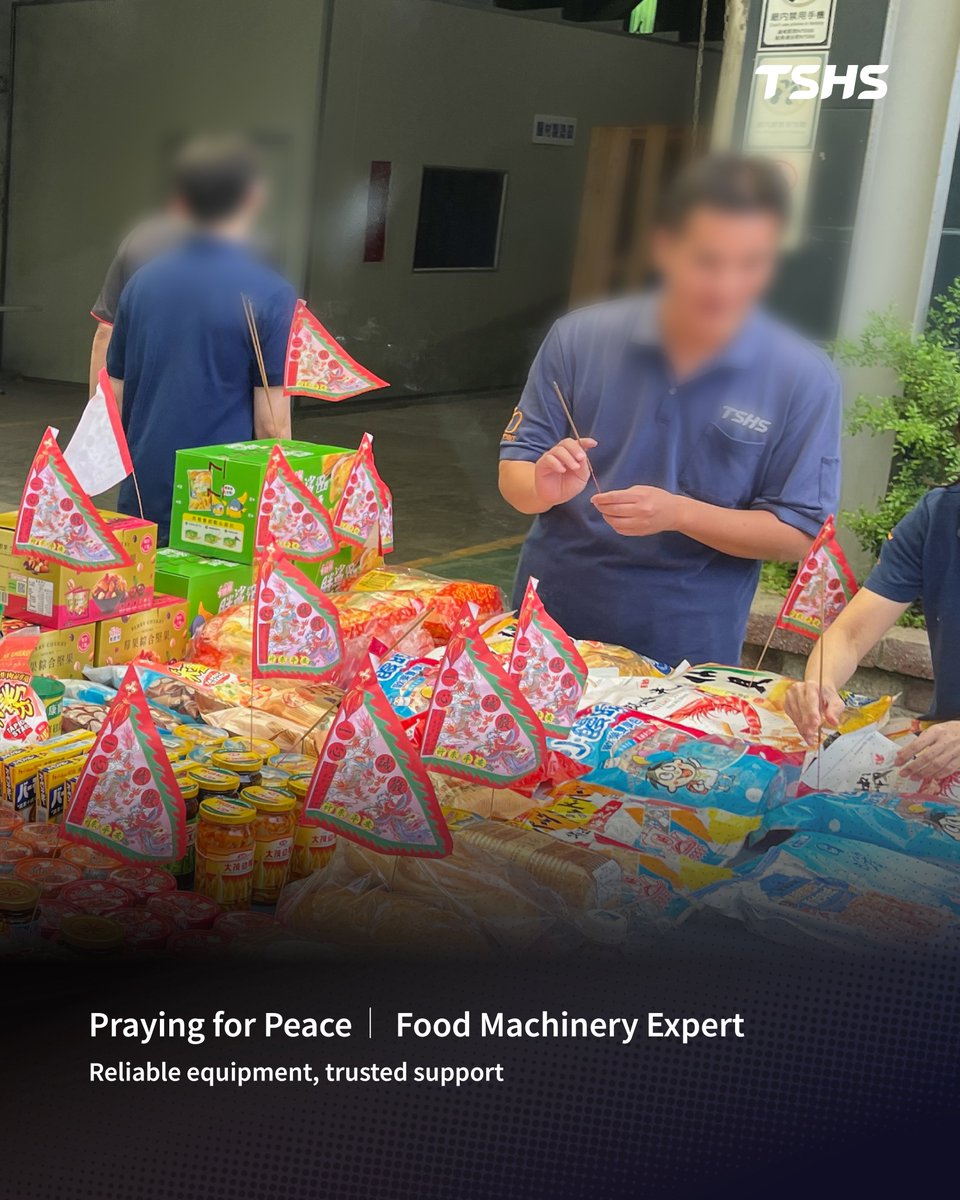 TshsFoodMachine's tweet image. #GhostFestival, filled with sincerity.
Behind a table full of snacks lies the support of professional equipment.
#Snackfood #productionlines may look simple, but they require stable and reliable machinery
to ensure product quality and safety.

 #TSHS