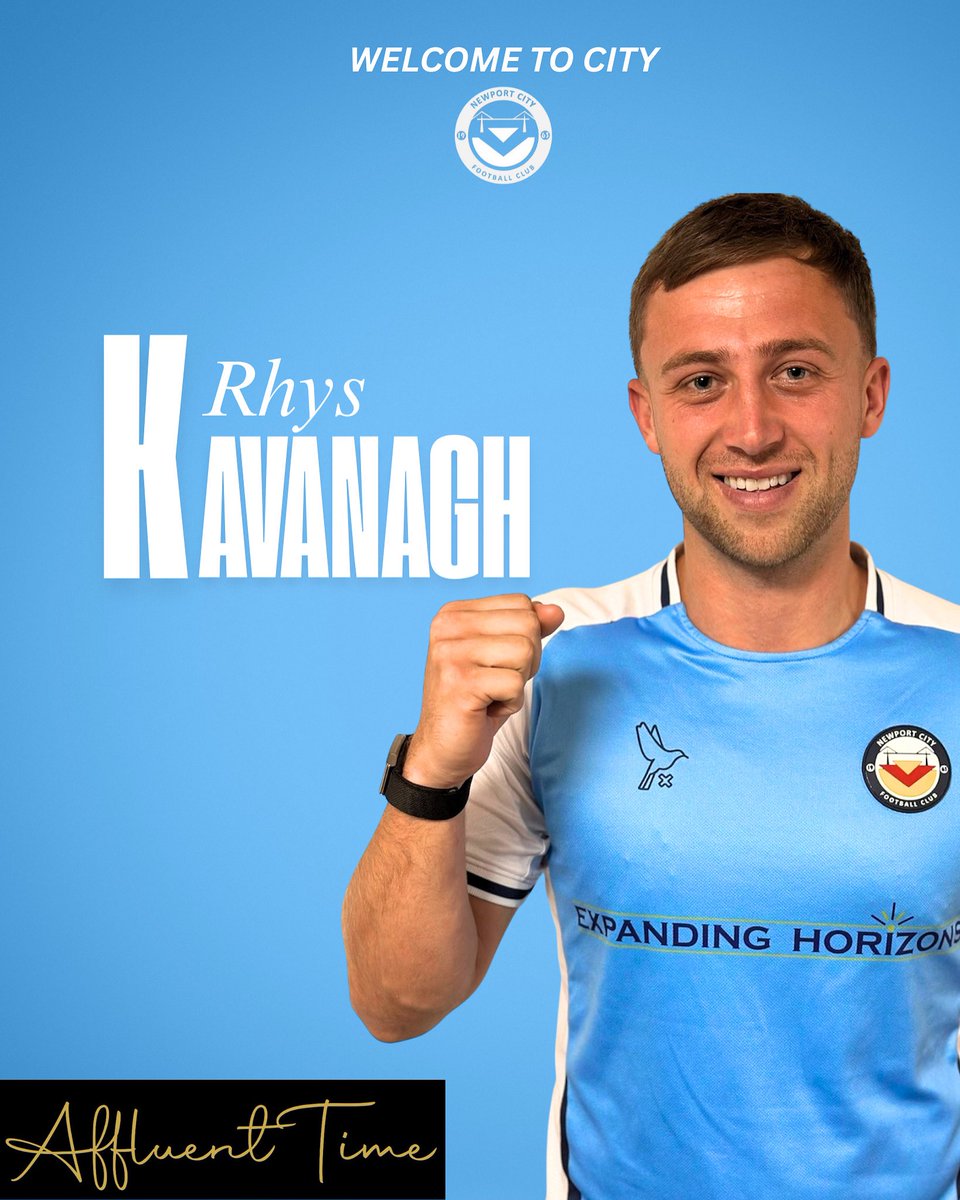NewportCity_FC's tweet photo. A STEELMAN - @rhyskavanagh98 🤝

We are delighted to announce our 3rd and final deadline signing in Rhys Kavanagh. 

Most recently at @BarryTownUnited @PenybontFC_ @FlintTownFC within the Welsh pyramid - he joins the club and goes straight into the squad for tonight’s game vs Cambrian 🩵

A huge talent with a host of big name clubs on his CV, we can’t wait to see him on the pitch!

Sponsored by Affluent Time 

@xisports8 📸

#upthecity