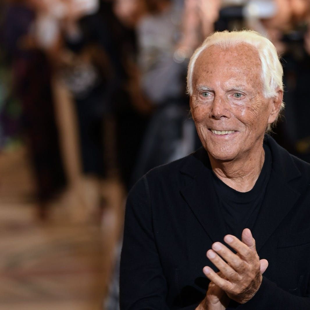 ⚫️ Giorgio Armani, a timeless talent and ambassador of Made in Italy worldwide, has passed away yesterday. 

Today, 🇮🇹 and the 🌎 salute and honor a fashion visionary, a refined interpreter of elegance and beauty, an extraordinary Italian success story. ✨