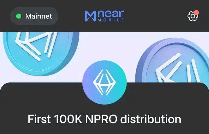 Near-Wallet, NPRO AirDrop Tokenomics Update 🔥

Download App From Play Store 

- ➡️ Initital Supply - 10M 
- ➡️ Price - 1 NPRO = 0.11NEAR = 0.27$
- ➡️ Community Reward ~ 10%

Near Mobile Download App in Play Store 🔥

Refferal Code :  EMVP9K