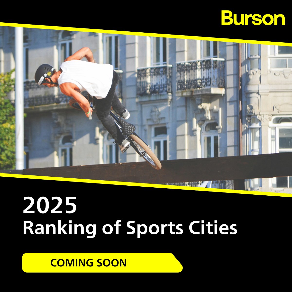 🔥 Get ready! The highly anticipated 2025 Ranking of Sports Cities is coming soon!

We're revealing the top 100 cities globally with the strongest ties to sport.

Who do you think will top the Ranking?

Cast your vote and stay tuned for the reveal next week!

#2025SportsCities