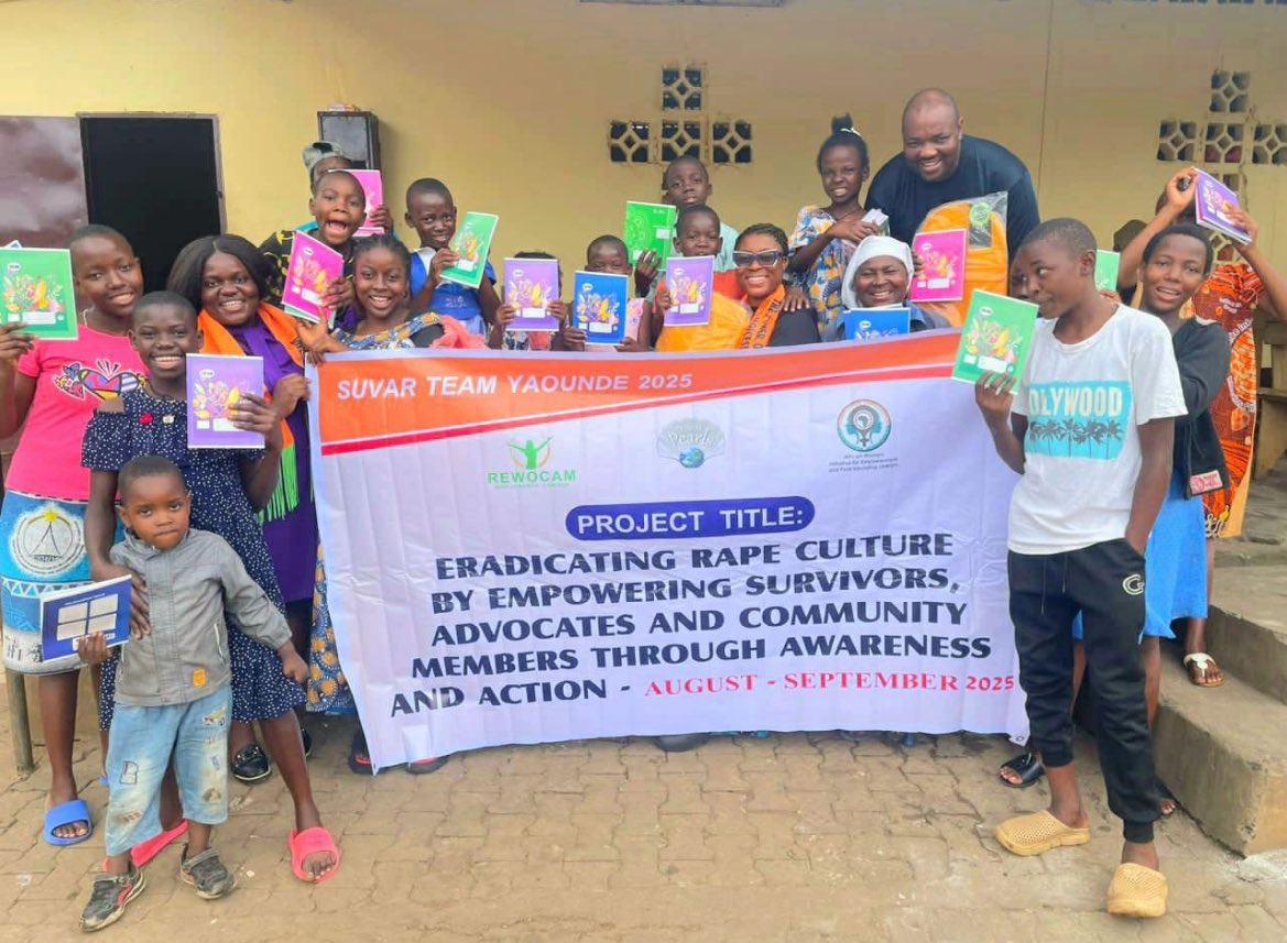 BMICFellowship's tweet photo. Joining voices with AWIEP to fight eradicating Rape in our societies. Quick stops at the Baba Simon Orphanage, Yaounde where Rape has higher chances of occurring. And helping them psychologically in case they are victims or have not. We all need psychological support. https://t.co/xJRz2mmmAG