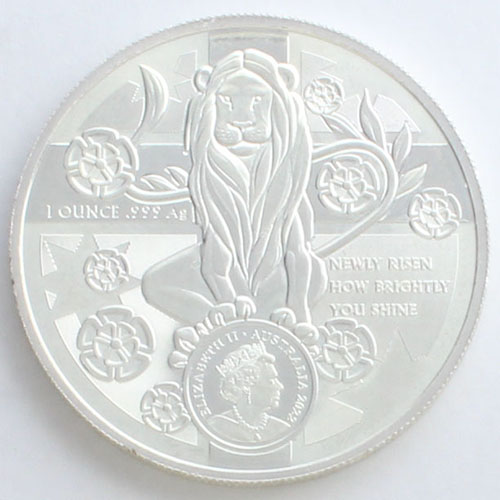 正規品 2022 オーストラリア 銀貨 2022年 (新品) オーストラリア「コート オブ アームス 紋章