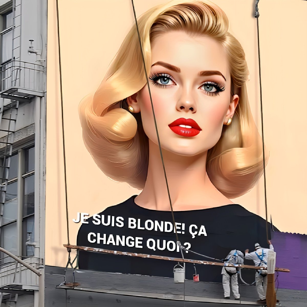 🙂 Qu'est-ce que ça change dans la vie d'une femme de devenir blonde ? (I'm blonde!What difference does it make to you?).Blond angélique incarnant la pureté, blond glamour et séducteur ou blond fatal d'une femme supposée bête.Quelles conséquences pour une femme?
c. on Timechain