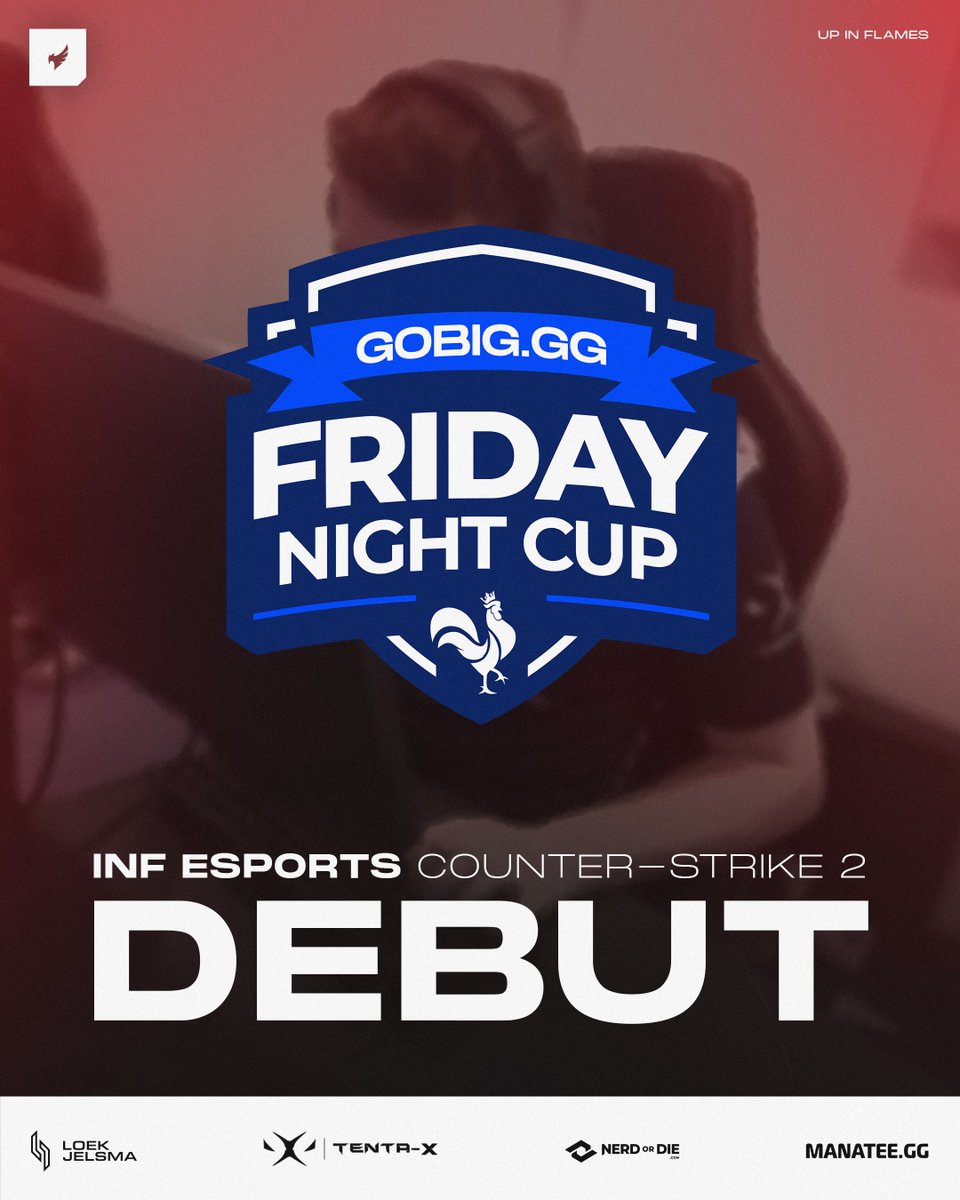 infesports_gg's tweet image. 📢 In case you missed it… we still play Counter-Strike.
Today at 19:00 CET is our official debut in the @dachcs x @BIGCLANgg Friday Night Cup.

Warming up for next week’s season opener.

⊹ @mallowcs 
⊹ @cs_m1sterd 
⊹ @sn1cker 
⊹ @INF_Basick 
⊹ @friDaN07
