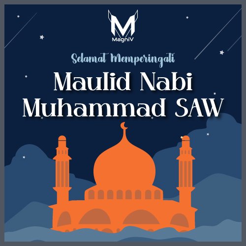 wearemagniv's tweet photo. #MagniV Mengucapkan!!

Selamat Memperingati Maulid Nabi Muhammad SAW #MagniVerse &amp; Member ke-5 🙏 https://t.co/uJev6GX6sI