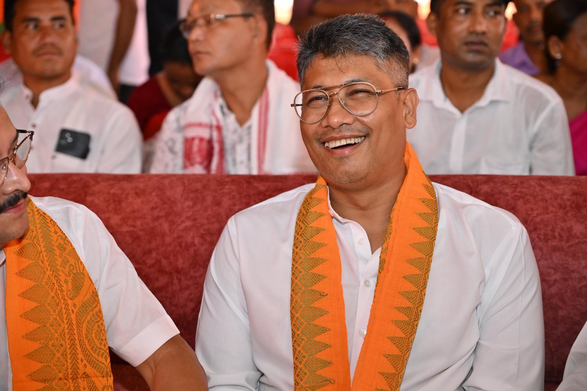Pijush_hazarika's tweet image. Attended a preparatory meeting for the upcoming #BTRElections organised by @BJP4Assam Udalguri District at Udalguri town, where discussions centred on election strategies.

On this occasion, I extended my best wishes to our candidates contesting from the 7 constituencies of the…