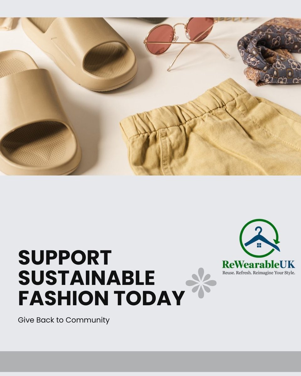 It’s National Charity Day 🇬🇧 Every small action matters. Choosing second-hand is sustainable and supports communities. Each purchase is a step toward a more caring, responsible future.

Hashtags
#NationalCharityDay #SustainableFashion #RewearableUK