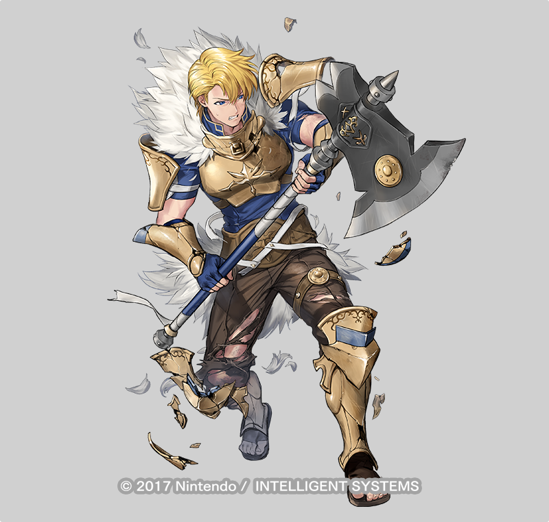 「そして本日配信ファイアーエムブレムヒーローズ「常勝の闘志 ホリン」 描かせていた」|п猫Ｒのイラスト